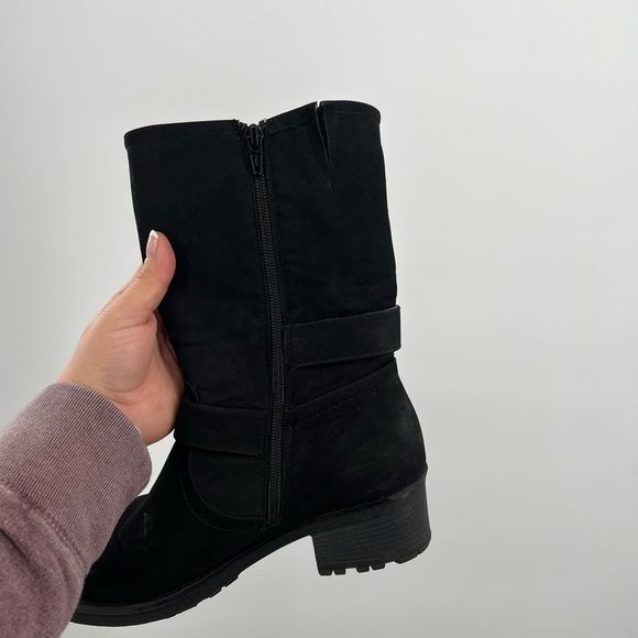 Birch Vintage Biker Boots Ladies Size 8 1/2 - Picture 7 of 8